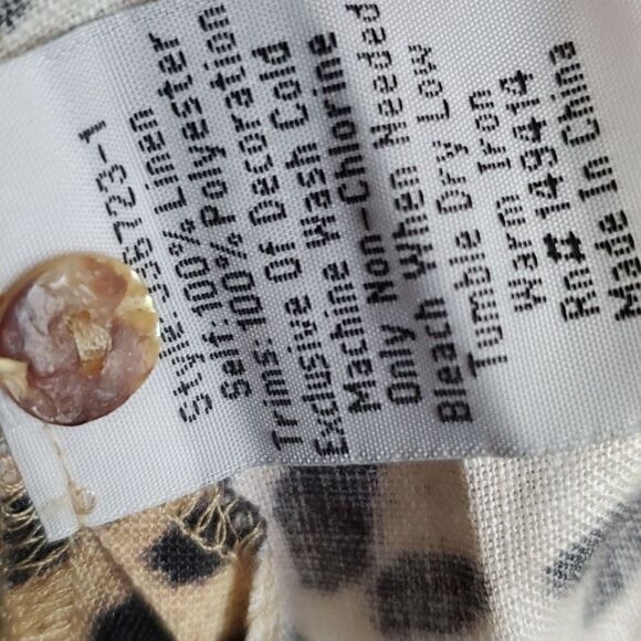 $295 JOHNNY WAS XL NEW LEOPARD EMBROIDERED MAISIE TUNIC DRESS extra large NWT - Picture 13 of 13